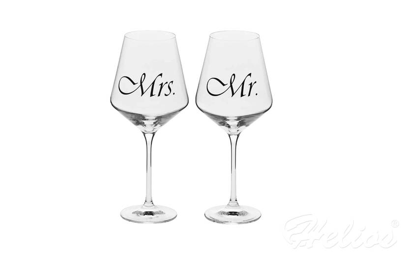 Krosno Glass S.A. Kieliszki do wina 550 ml - Mr&Mrs/  Avant-Garde DECO - zdjęcie główne