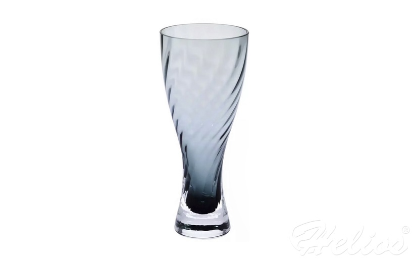 Krosno Glass S.A. Wazon 25 cm / Szaro-niebieski (C896) - zdjęcie główne