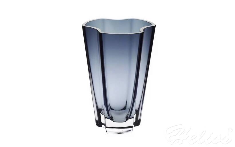 Krosno Glass S.A. Wazon 22,5 cm / Szaro-niebieski (C908) - zdjęcie główne