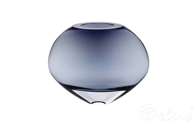 Krosno Glass S.A. Wazon 21 cm / Szaro-niebieski (C909) - zdjęcie główne