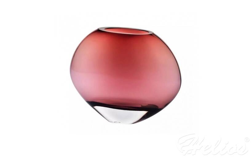 Krosno Glass S.A. Wazon 21 cm / Burgundowy (C909) - zdjęcie główne