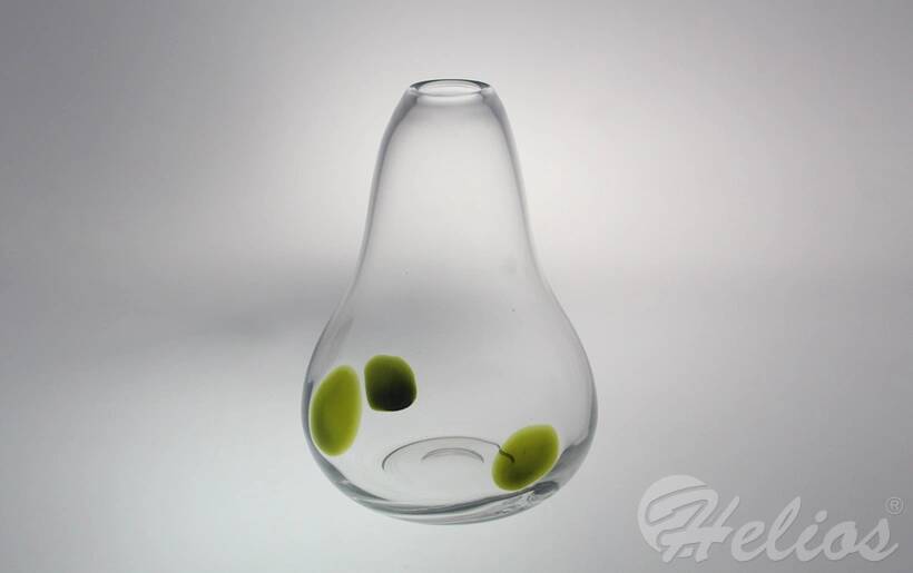 Krosno Glass S.A. Handmade / Wazon 30 cm - Kolekcja ZIELONA (7135) - zdjęcie główne