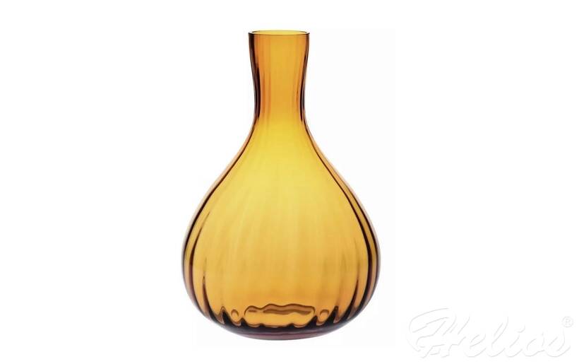 Krosno Glass S.A. Wazon wysoki 47 cm / Bursztynowy (C906) - zdjęcie główne