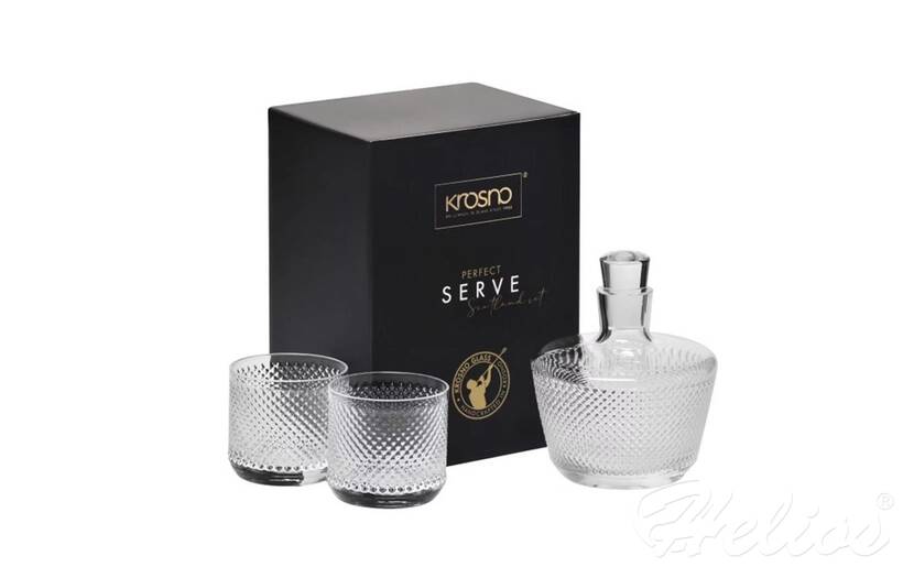 Krosno Glass S.A. Prezentowy zestaw do whisky 1+2 - Perfect Serve / Scotland (KP-1603) - zdjęcie główne