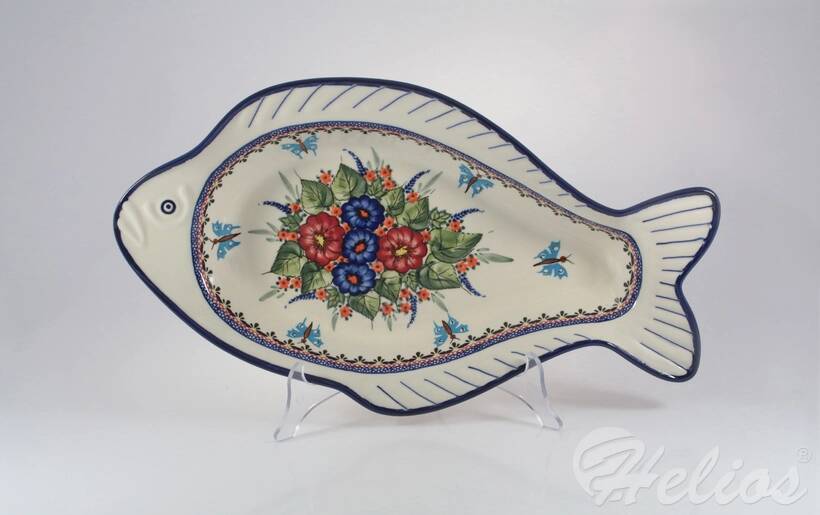 Helios szkło: 149AR / Półmisek ryba 25,5 x 44,2 cm - GU-1820A