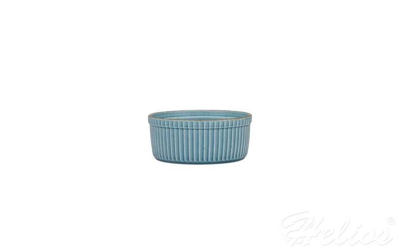 Helios szkło: Salaterka z reliefem 115 mm - K630 Art Turkus (Ameryka)