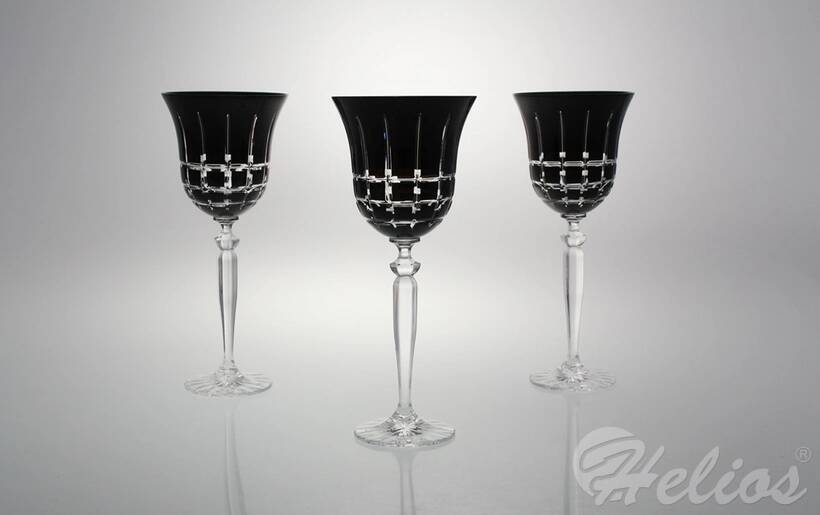 Anita Crystal Kieliszki kryształowe do wina 240 ml - BLACK (421 KR3) - zdjęcie główne