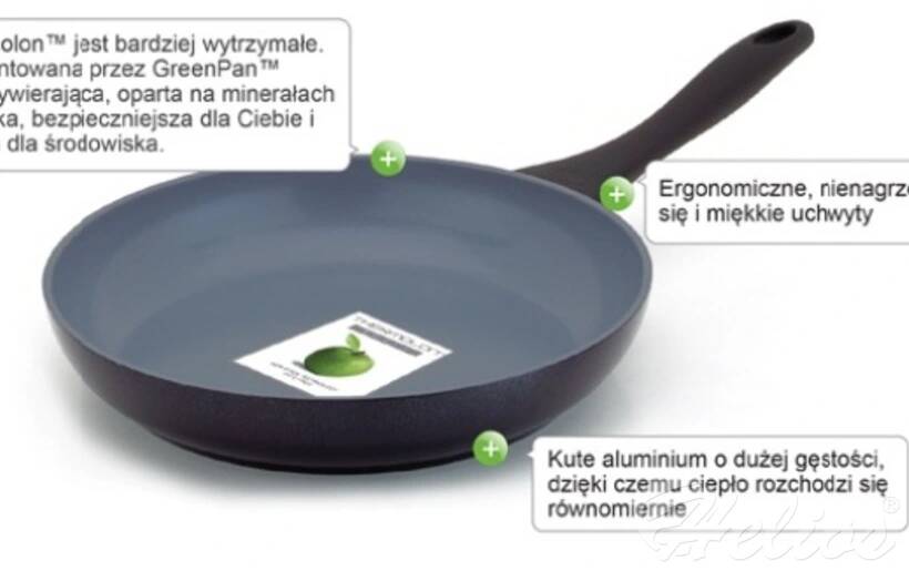 GreenPan Patelnia ceramiczna 26 cm - Kolekcja KYOTO - zdjęcie duże 1