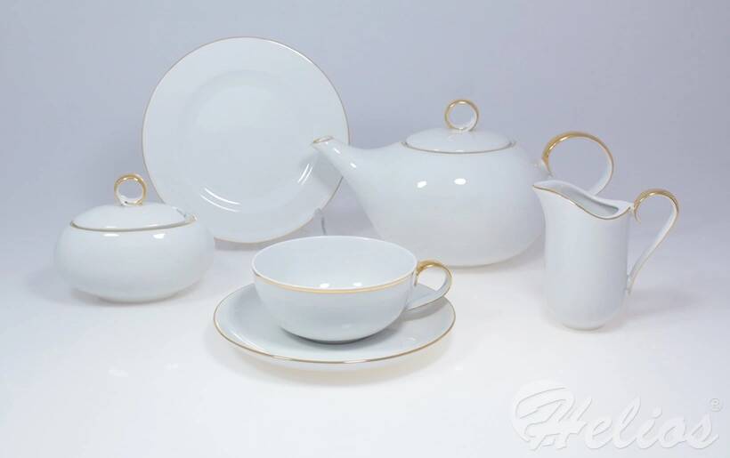 Ćmielów Garnitur do herbaty dla 6 osób - G813 WSTĄŻKA - zdjęcie główne