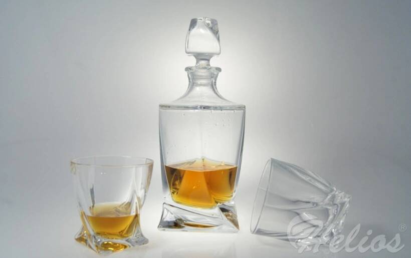 Bohemia Komplet kryształowy do whisky 1+6 - QUADRO (410867346) - zdjęcie główne