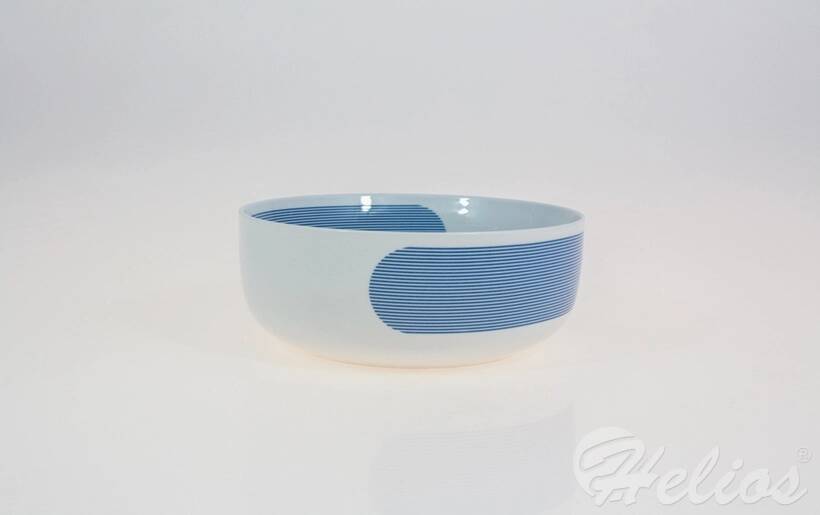 Ćmielów Design Studio MIX & MATCH / NEW ATELIER: Salaterka cylindryczna 21 cm - BLUE - zdjęcie główne