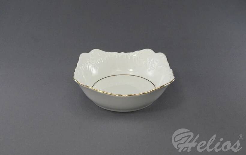 Helios szkło: Salaterka kwadratowa 17 cm - 3604 ROCOCO