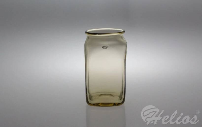 Krosno Glass S.A. Handmade / Świecznik 14 cm - ZIELEŃ (3378) - zdjęcie główne