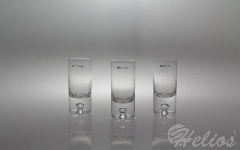 Krosno Glass S.A. Handmade / Szkalnki z kroplą w dnie 65 ml - BEZBARWNE (1097) - zdjęcie główne
