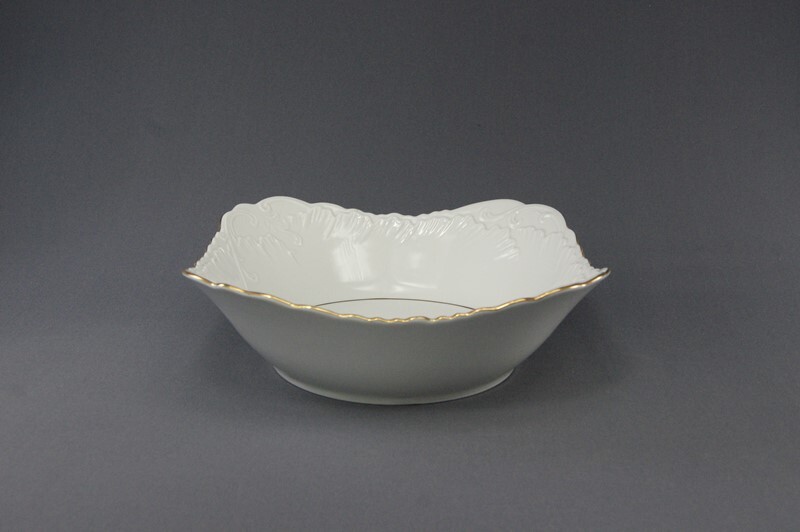 Helios szkło: Salaterka kwadratowa 24 cm - 3604 ROCOCO