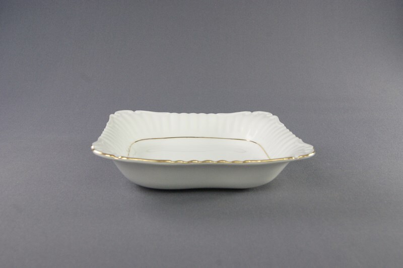 Helios szkło: Salaterka kwadratowa 24 cm - 0014 IWONA