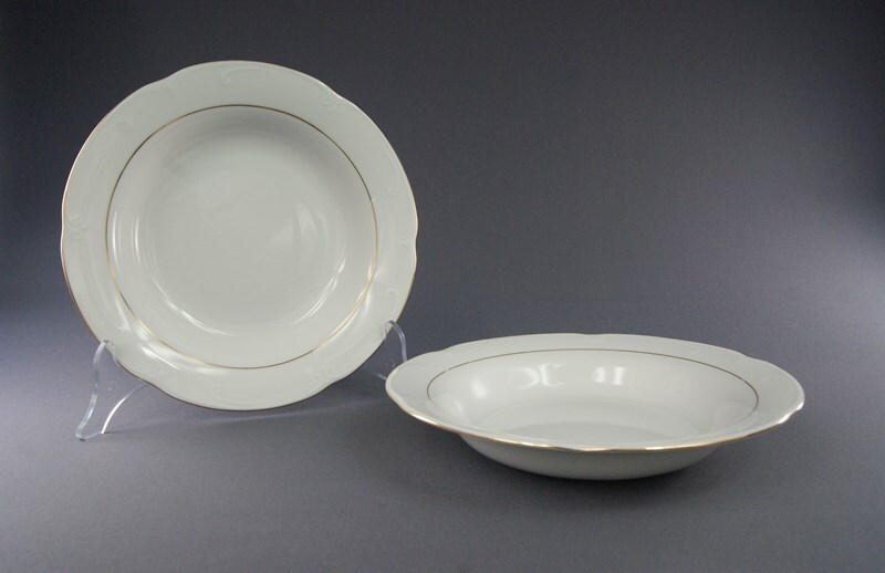 Helios szkło: Talerz głęboki 22 cm - B014 KAMELIA