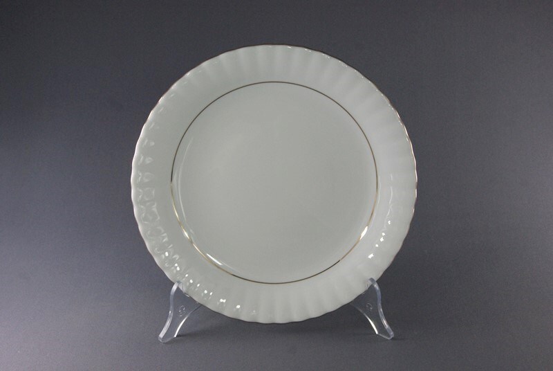 Helios szkło: Talerz płytki 24 cm - B014 IWONA Złota linia