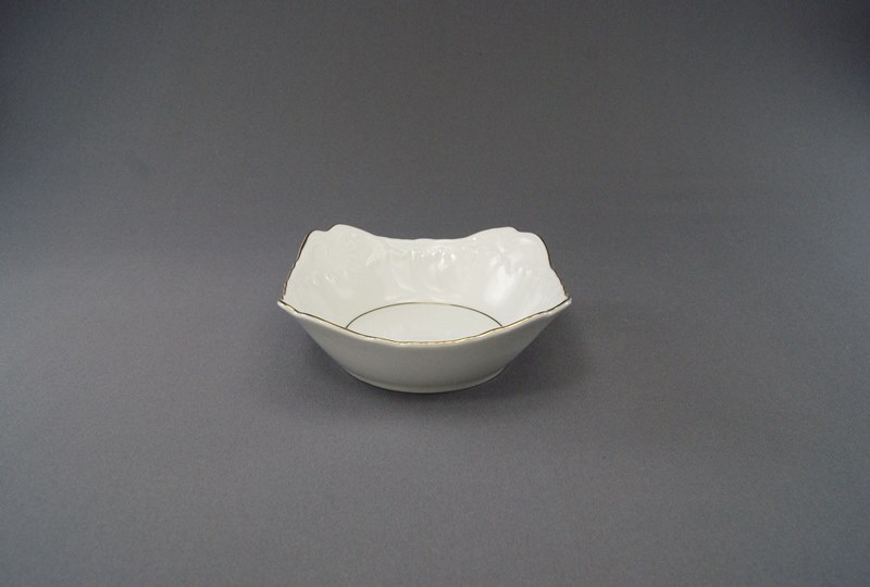 Helios szkło: Salaterka kwadratowa 14 cm - 3604 ROCOCO