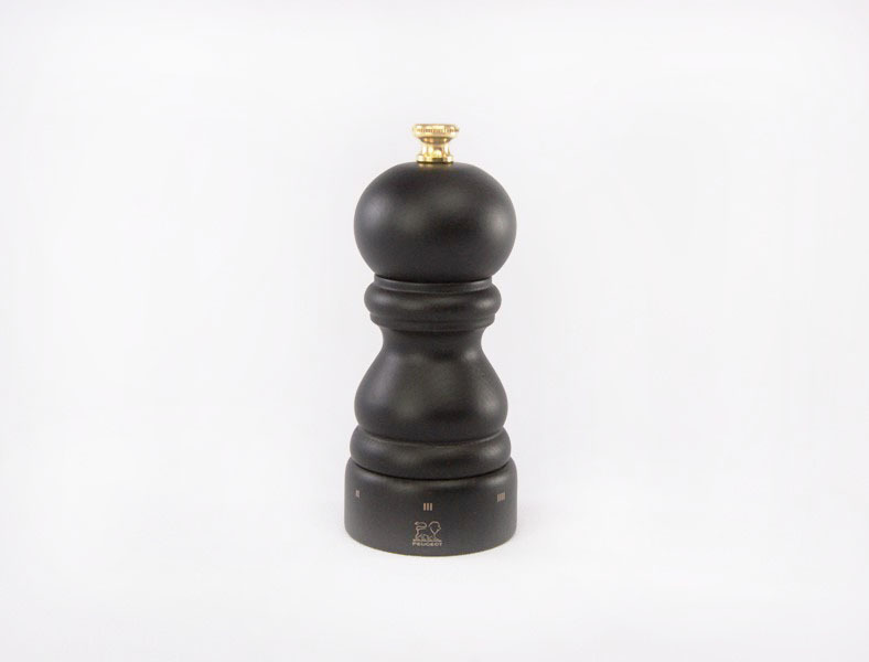 Helios szkło: Młynek do soli kamiennej 12 cm - PARIS / Czekoladowy (PG-23454)