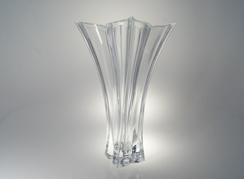 Helios szkło: Wazon kryształowy 36 cm - FLORALE (3410826992)