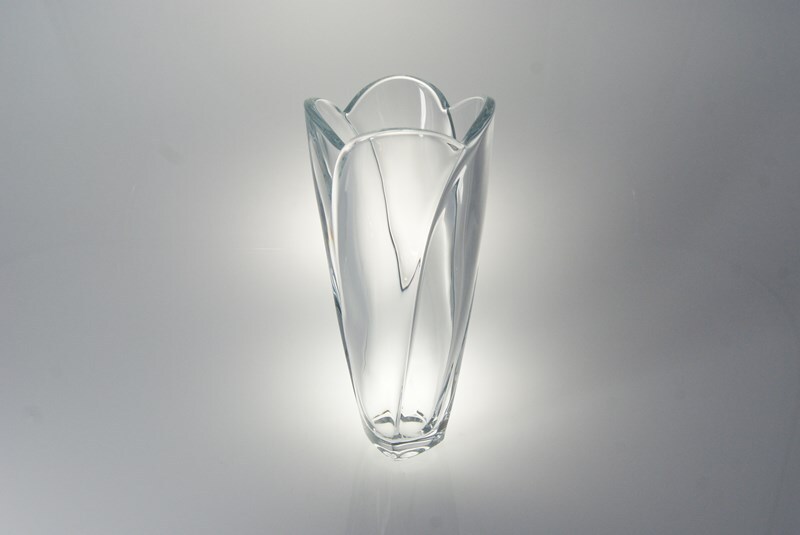 Helios szkło: Wazon kryształowy 35,5 cm - GLOBUS (3410729057)