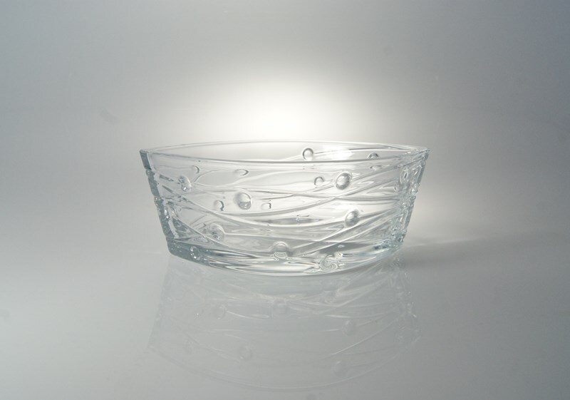 Helios szkło: Salaterka kryształowa 20,5 cm - LABIRYNTH (855947)