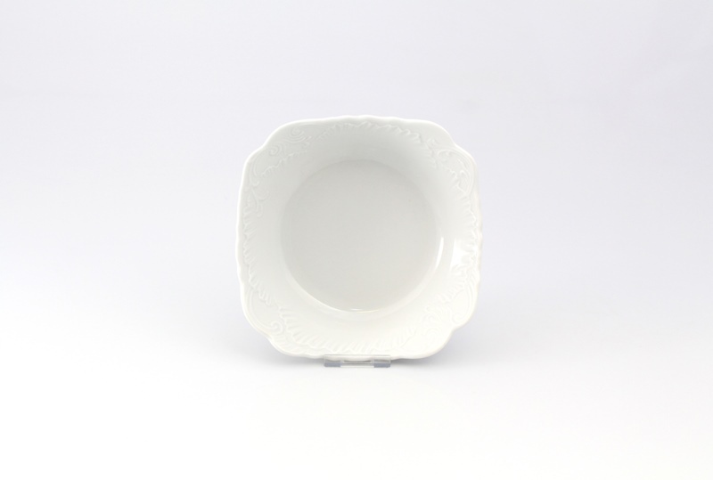 Helios szkło: Salaterka kwadratowa 17 cm - 0001 ROCOCO