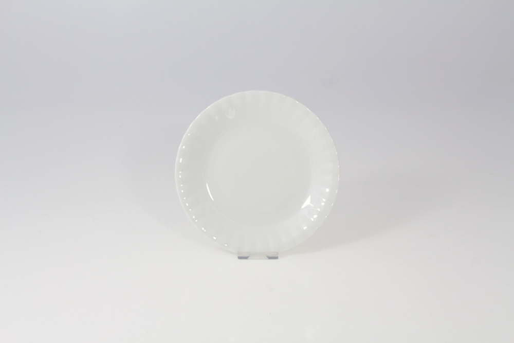 Helios szkło: Talerz deserowy 17 cm - C000 IWONA Biała
