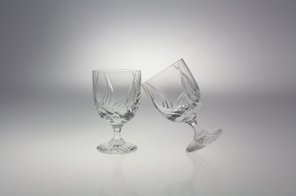 Helios szkło: Pucharki kryształowe 240 ml - 1562 (Z0740)