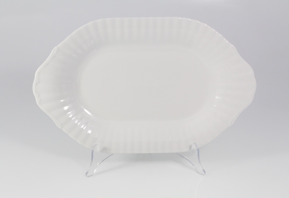 Helios szkło: Półmisek owalny 39 cm - C000 IWONA Biała