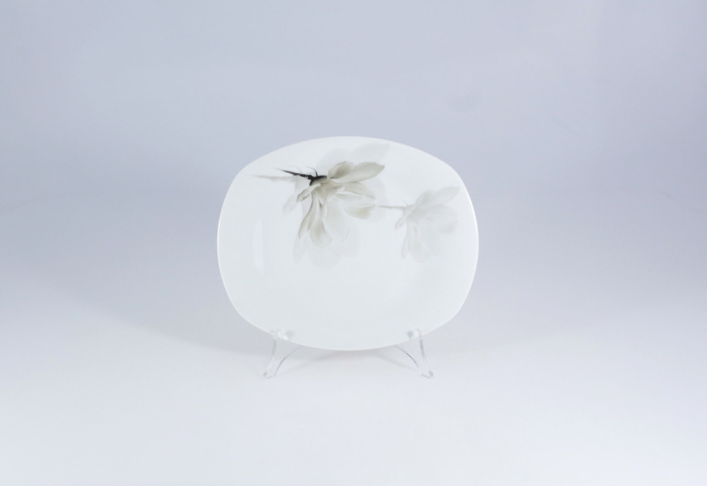 Helios szkło: Talerz płytki 23 cm - 6474 MAGNOLIA (Avocado)