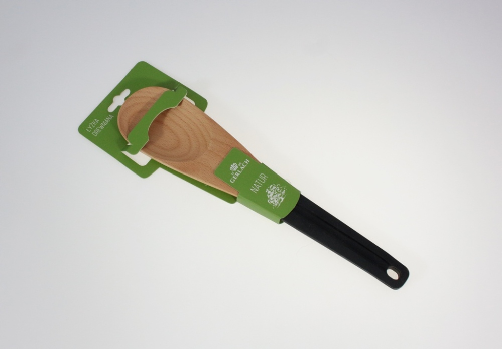 Helios szkło: Łyżka kuchenna 30 cm - NATUR