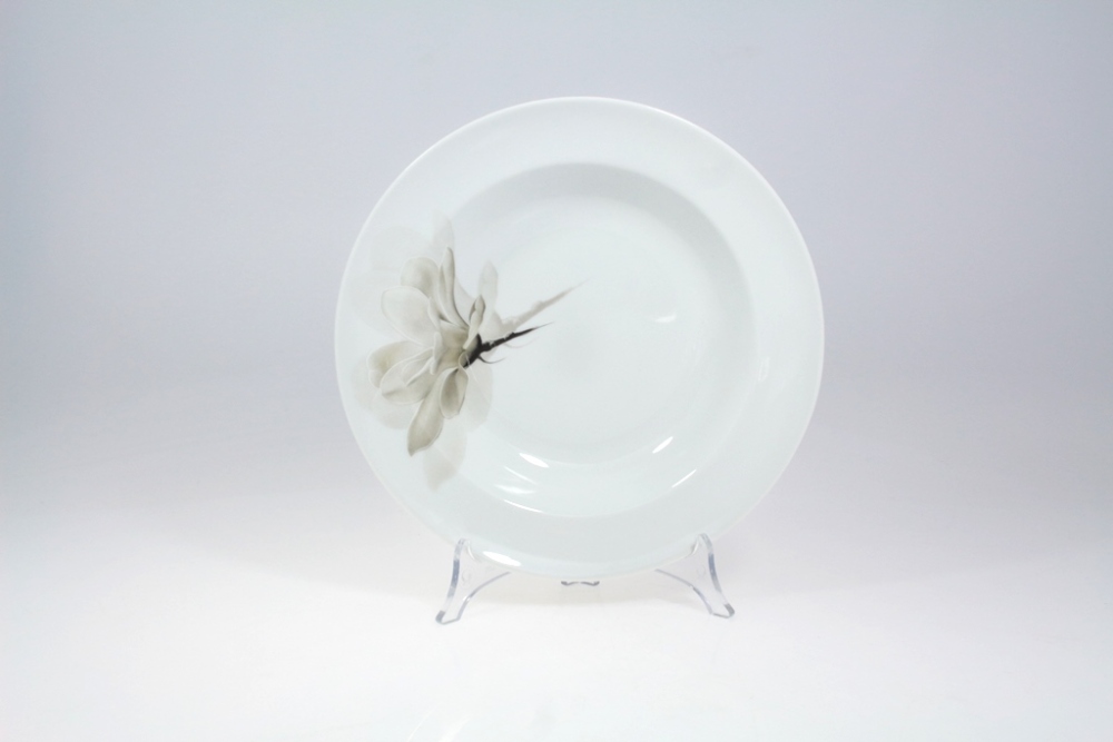 Helios szkło: Talerz głęboki 24 cm - 6474 MAGNOLIA (Roma)