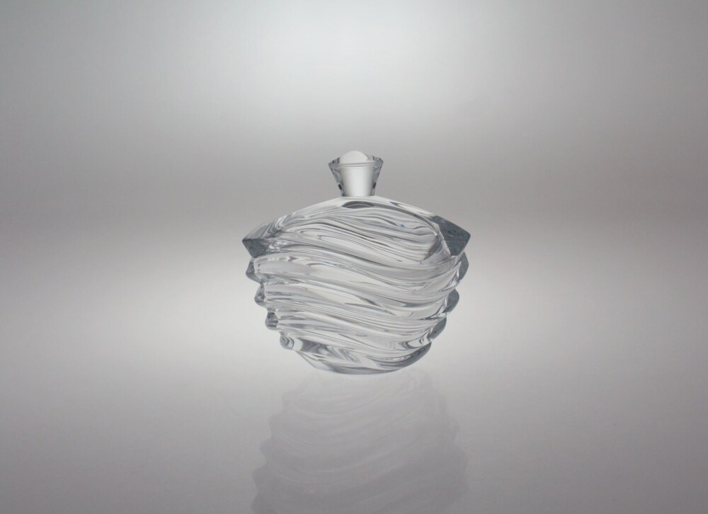 Helios szkło: Bomboniera kryształowa 17 cm - WAVE (953087)