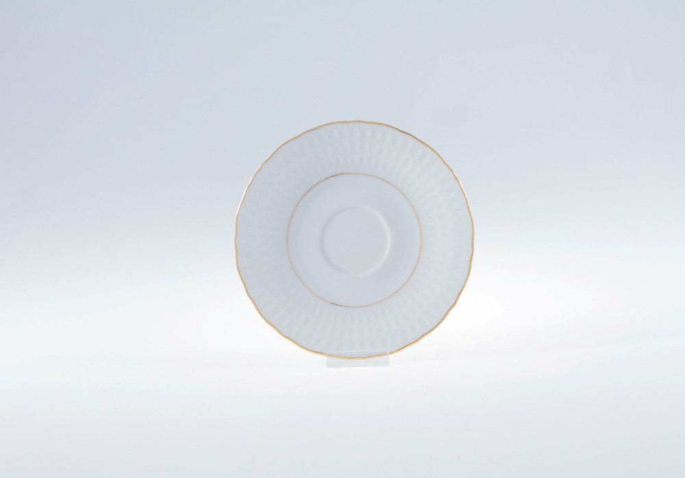 Helios szkło: Spodek 15,7 cm - 3604 Sofia / Złota