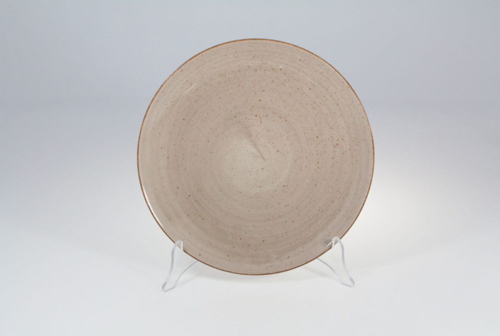 Helios szkło: Talerz płytki 27 cm - 6630T Boss (brąz)