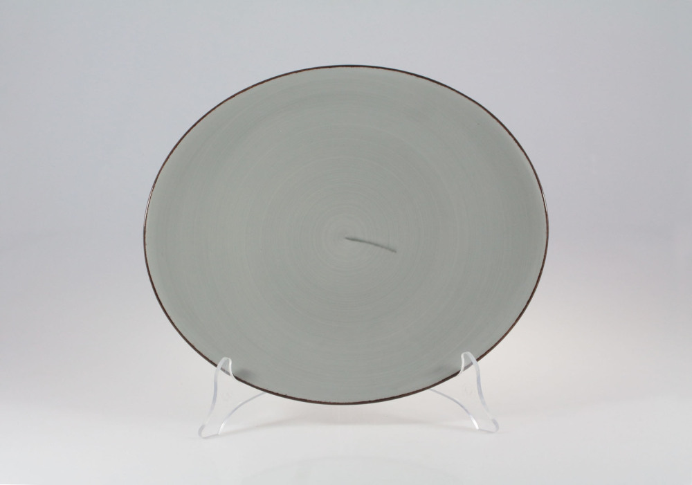 Helios szkło: Talerz do steków 30,5 cm - 6591Ł Rita (szary)