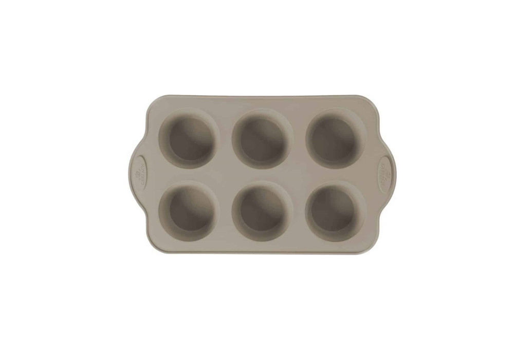 Helios szkło: Silikonowa forma do pieczenia muffin / 6 szt.