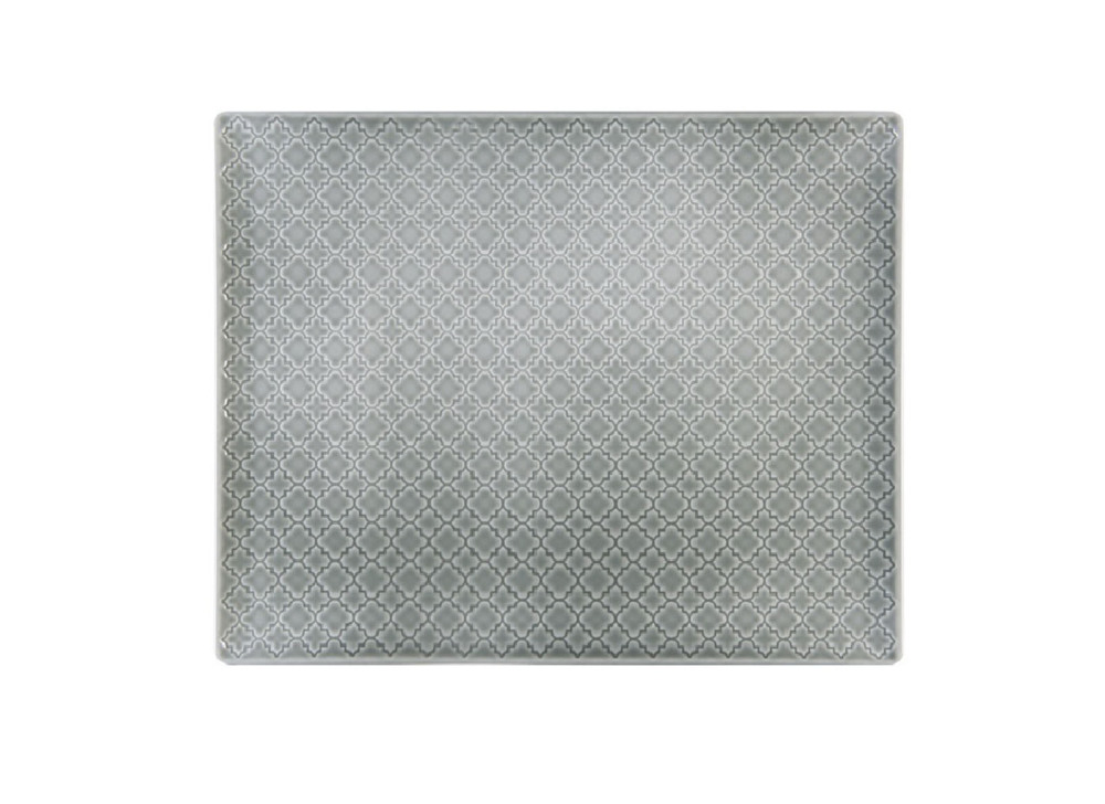 Helios szkło: Półmisek prostokątny 31x24 cm - K10E MARRAKESZ (szary)