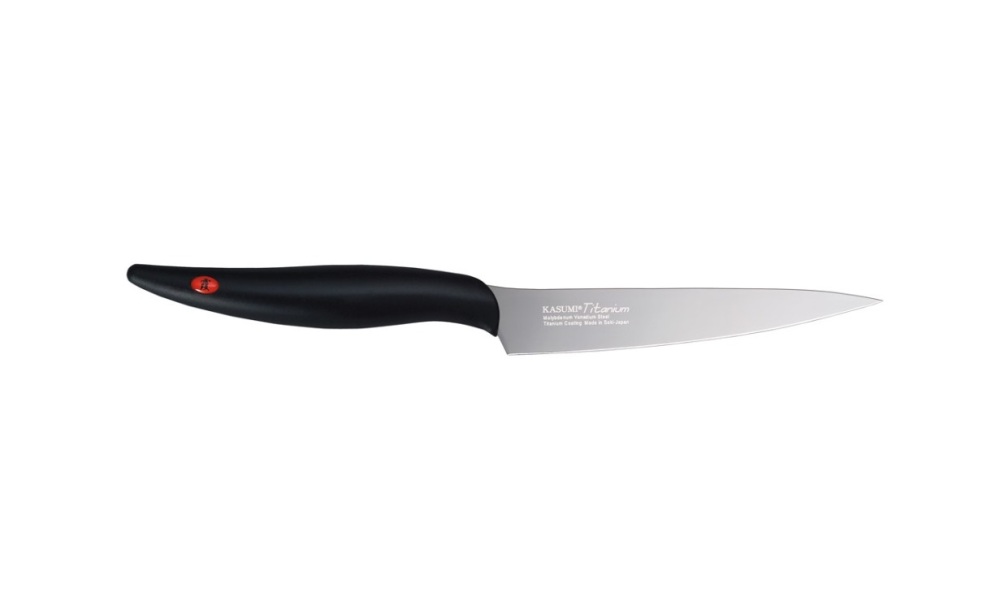Helios szkło: Kasumi Nóż uniwersalny kuty Titanium dł. 12 cm, grafit (K-22012)
