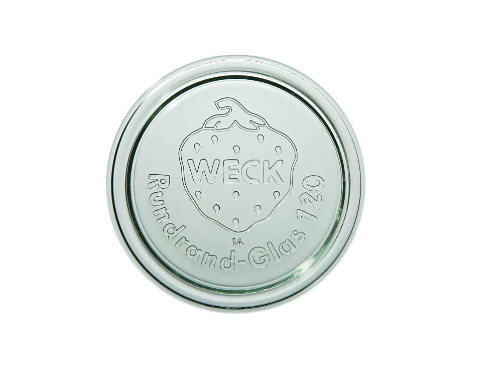 Helios szkło: Pokrywka szklana do słoików 120 mm - WECK (WE-120)
