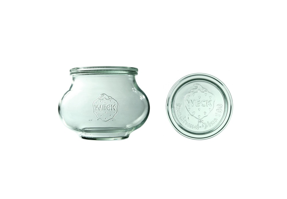 Helios szkło: Słoiki z pokrywką / 1062 ml - WECK Schmuck (WE-748-100P)