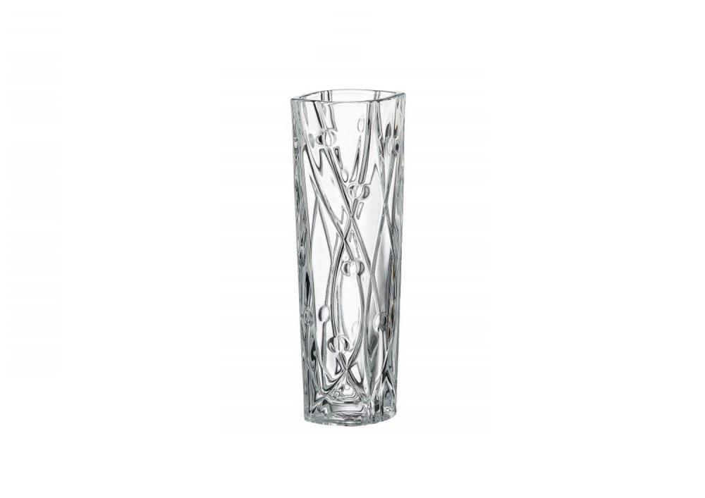 Helios szkło: Wazon kryształowy 25,5 cm - LABIRYNTH (CZ855978)