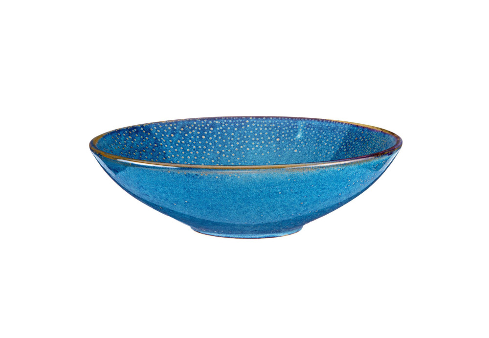 Helios szkło: Talerz głęboki 26 cm - DEEP BLUE (V-82007-2)