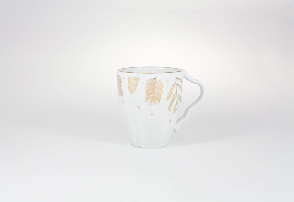 Helios szkło: Kubek 350 ml - 0352A STONE AGE biały