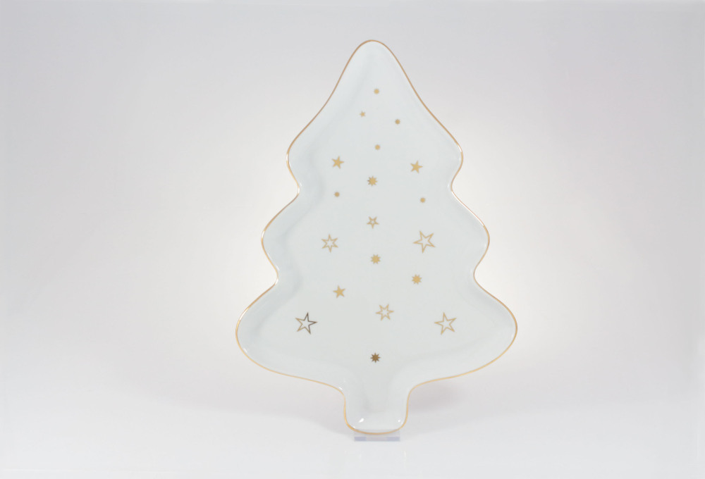 Helios szkło: Półmisek 35 cm - 0372 CHOINKA