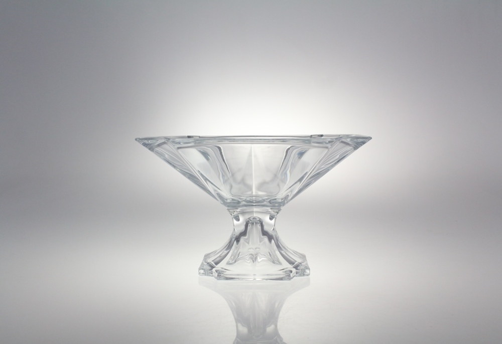 Helios szkło: Misa kryształowa na nodze 33 cm - METROPOLITAN (924599)