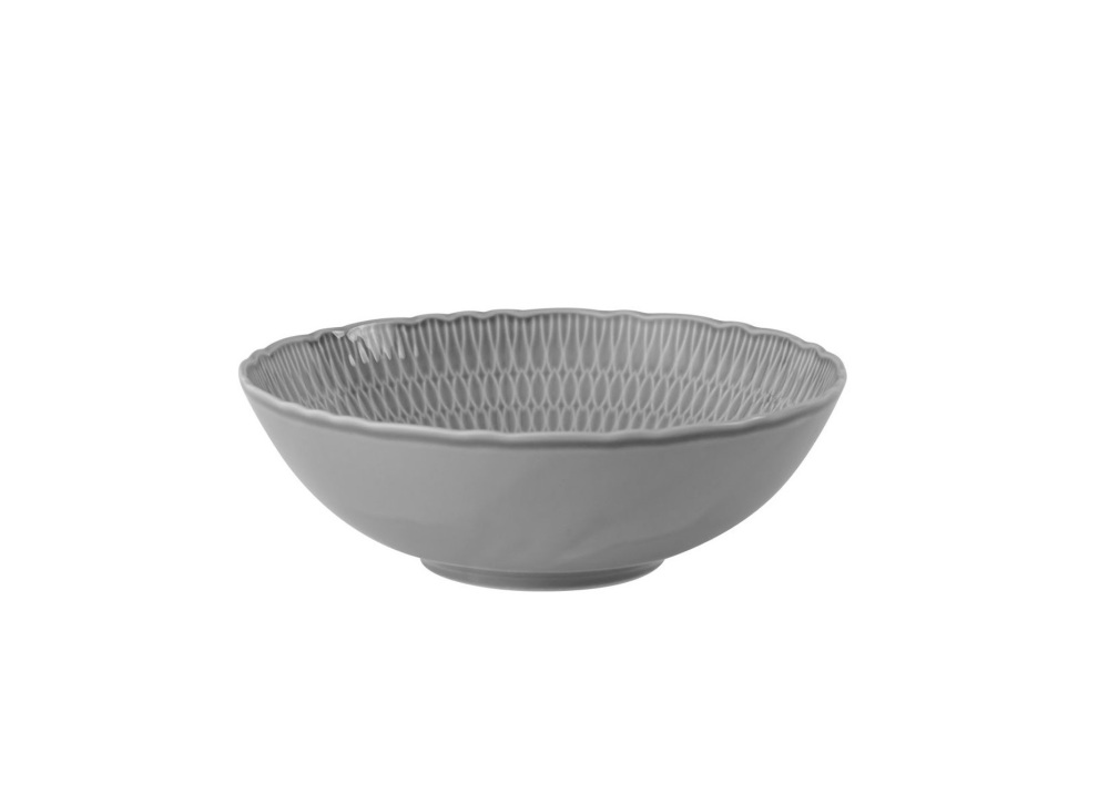 Helios szkło: Salaterka 17 cm - SOFIA / LB01 Szara