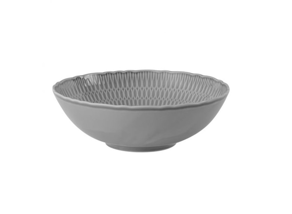 Helios szkło: Salaterka 26 cm - SOFIA / LB01 Szara